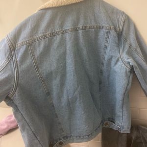 Princess Polly Sherpa Jean jacket